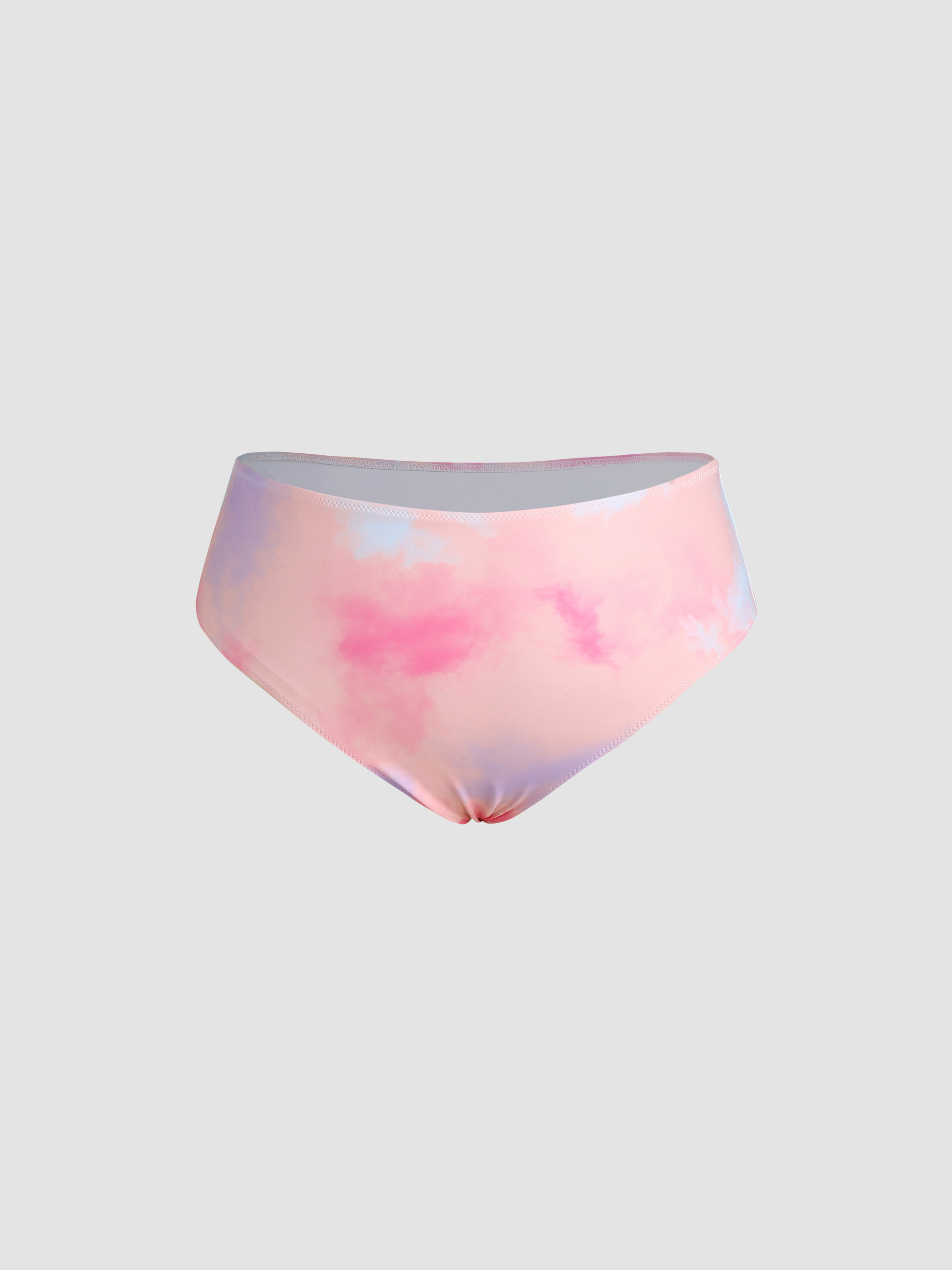 Tie Dye Cheeky Bikini Bottom Curve & Plus
