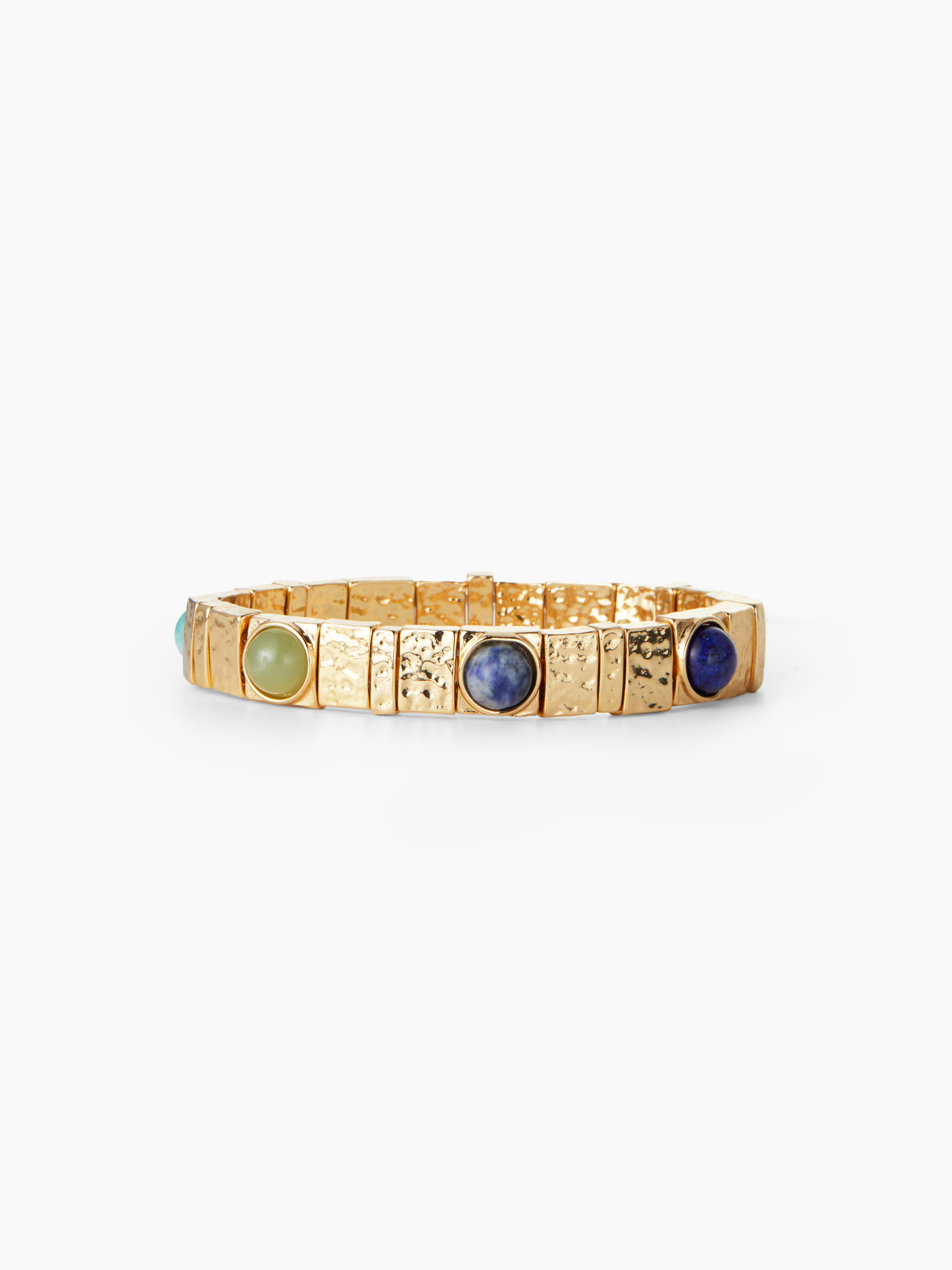 GEMSTONE DECOR BEADED BRACELET