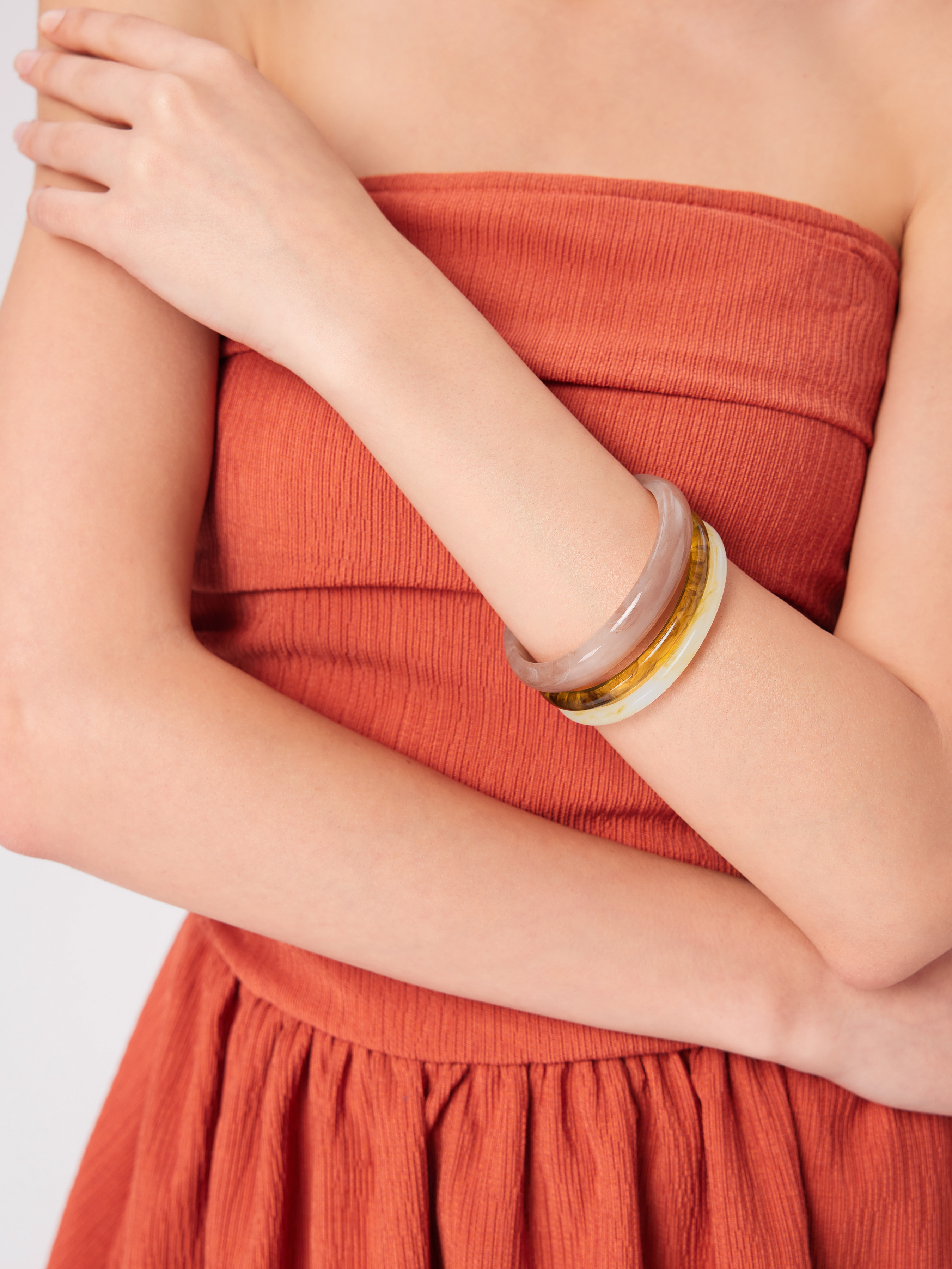 3PCS GRADIENT BRACELET SET
