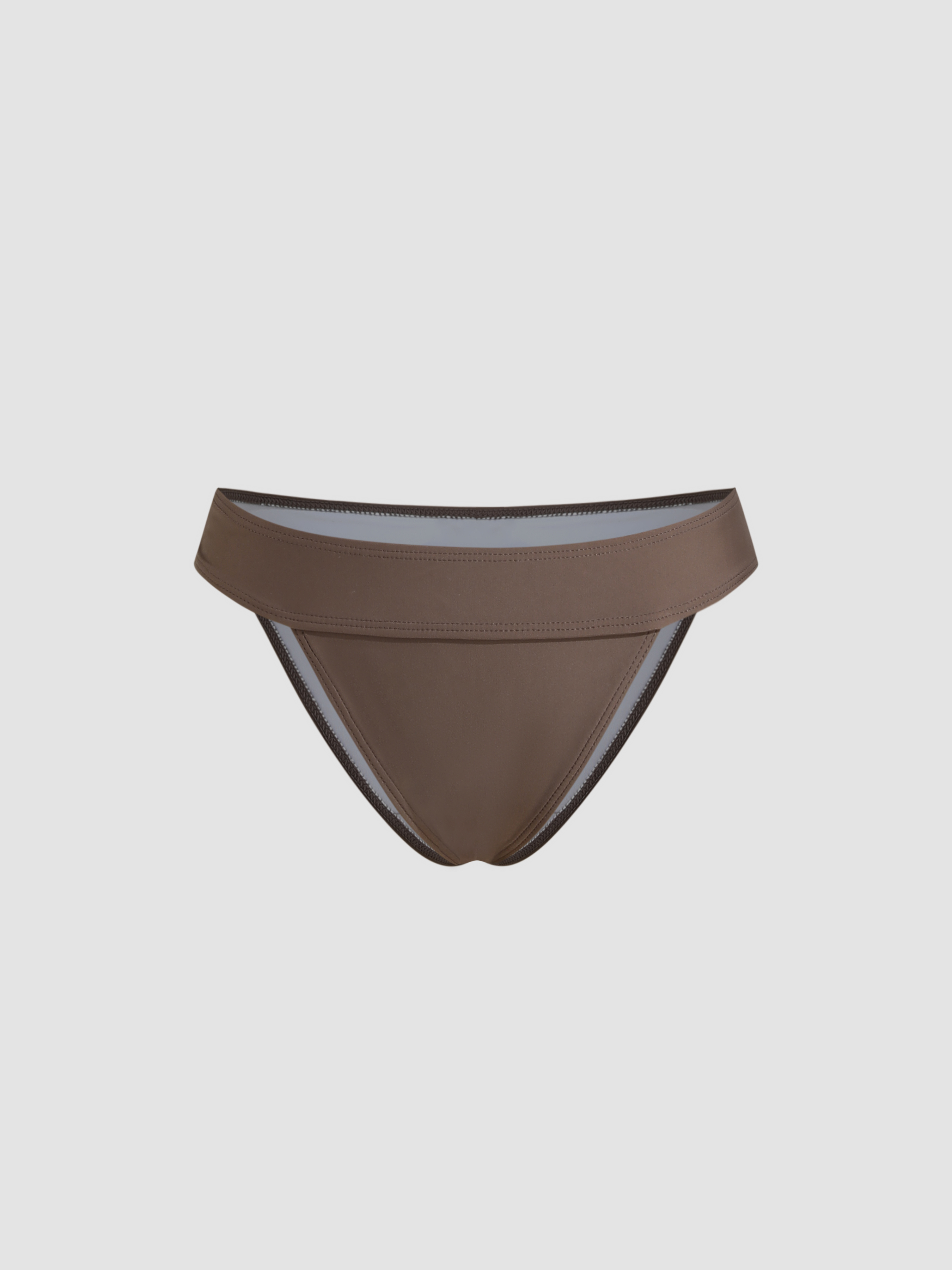 Ruched Cheeky Bikini Bottom