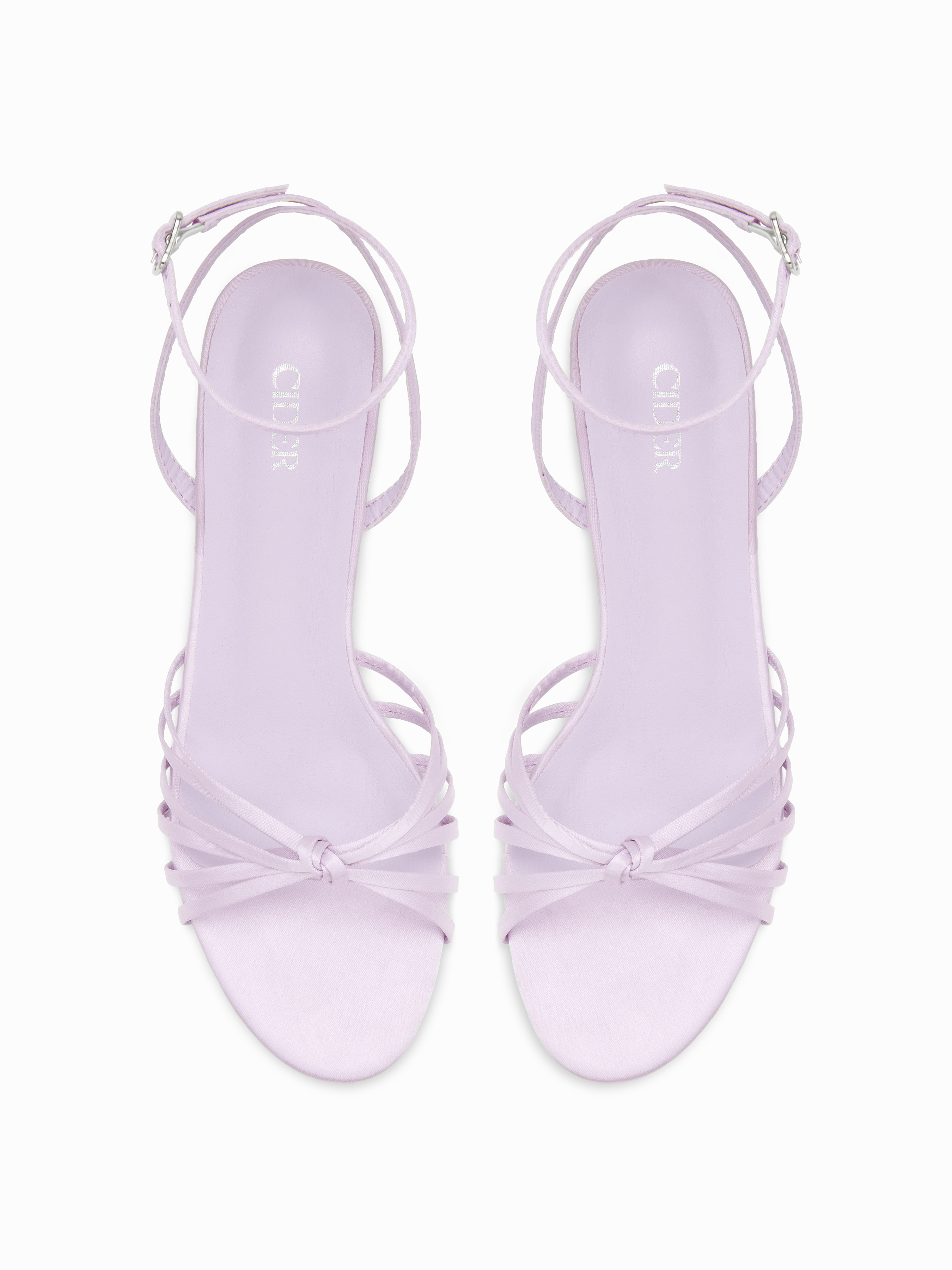 ADJUSTABLE STRAP HEELED SANDALS