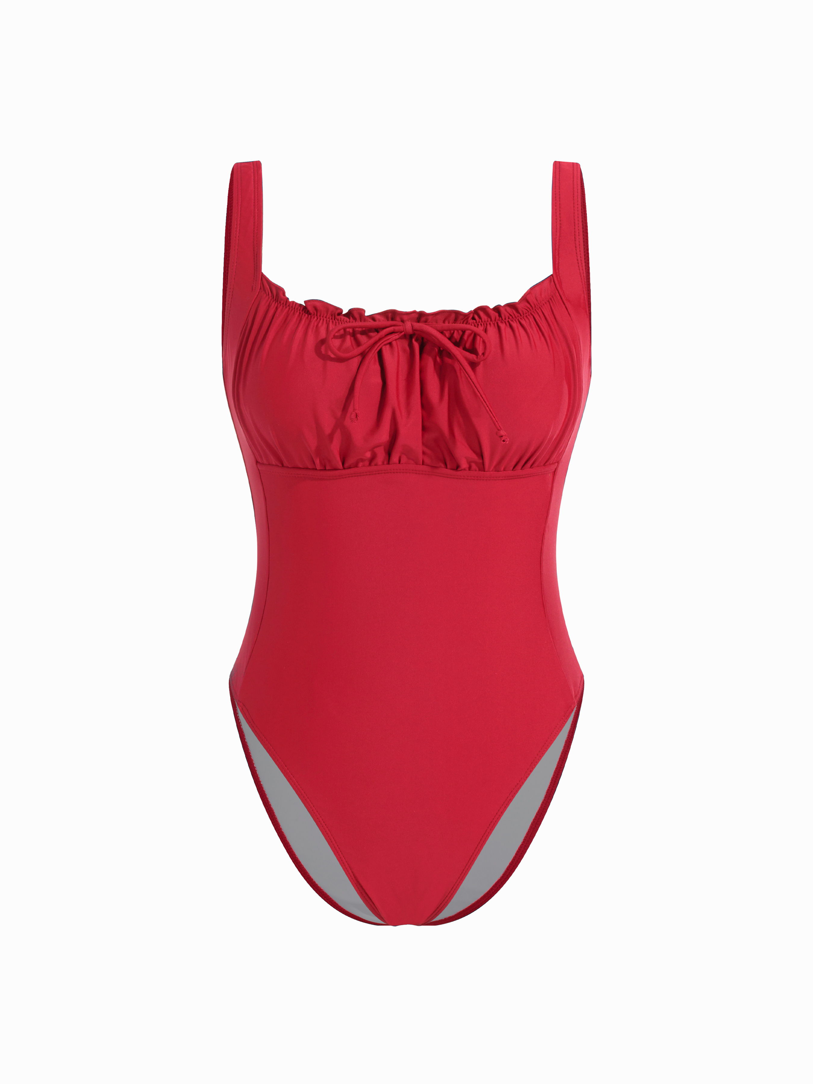 Shaping High Stretch Ruched One Piece Swimsuit