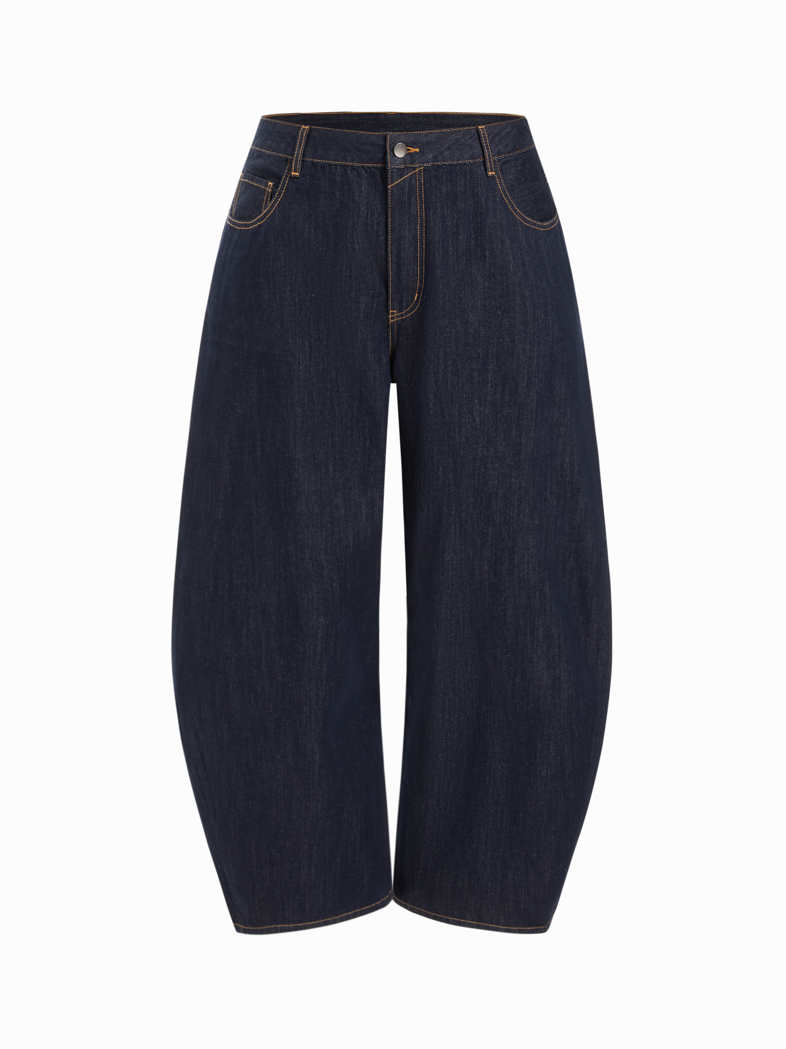 Cider Denim Mid Rise Barrel-leg Jeans Curve & Plus