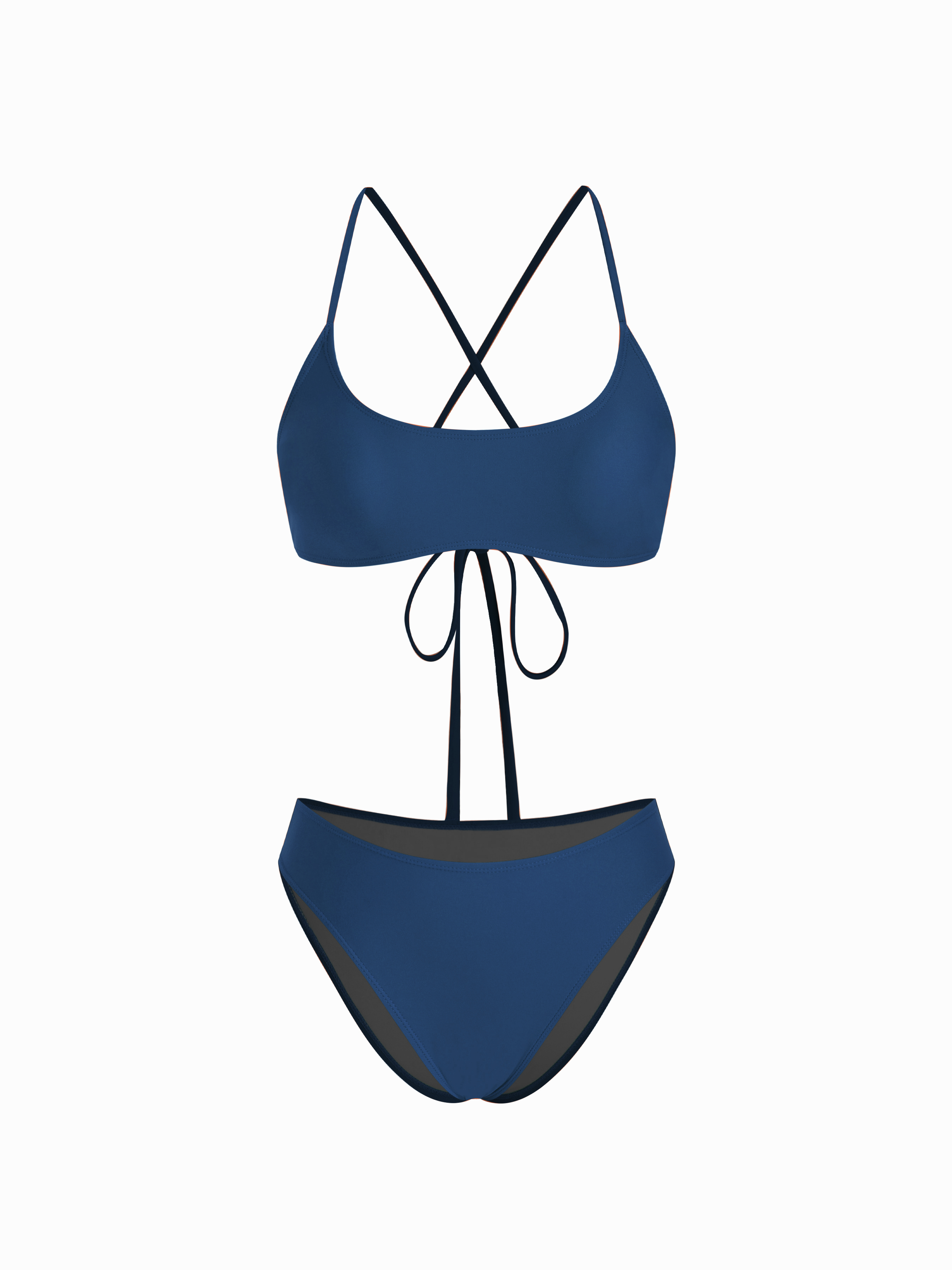 High Stretch Scoop Neck Bracelet Bikini Set