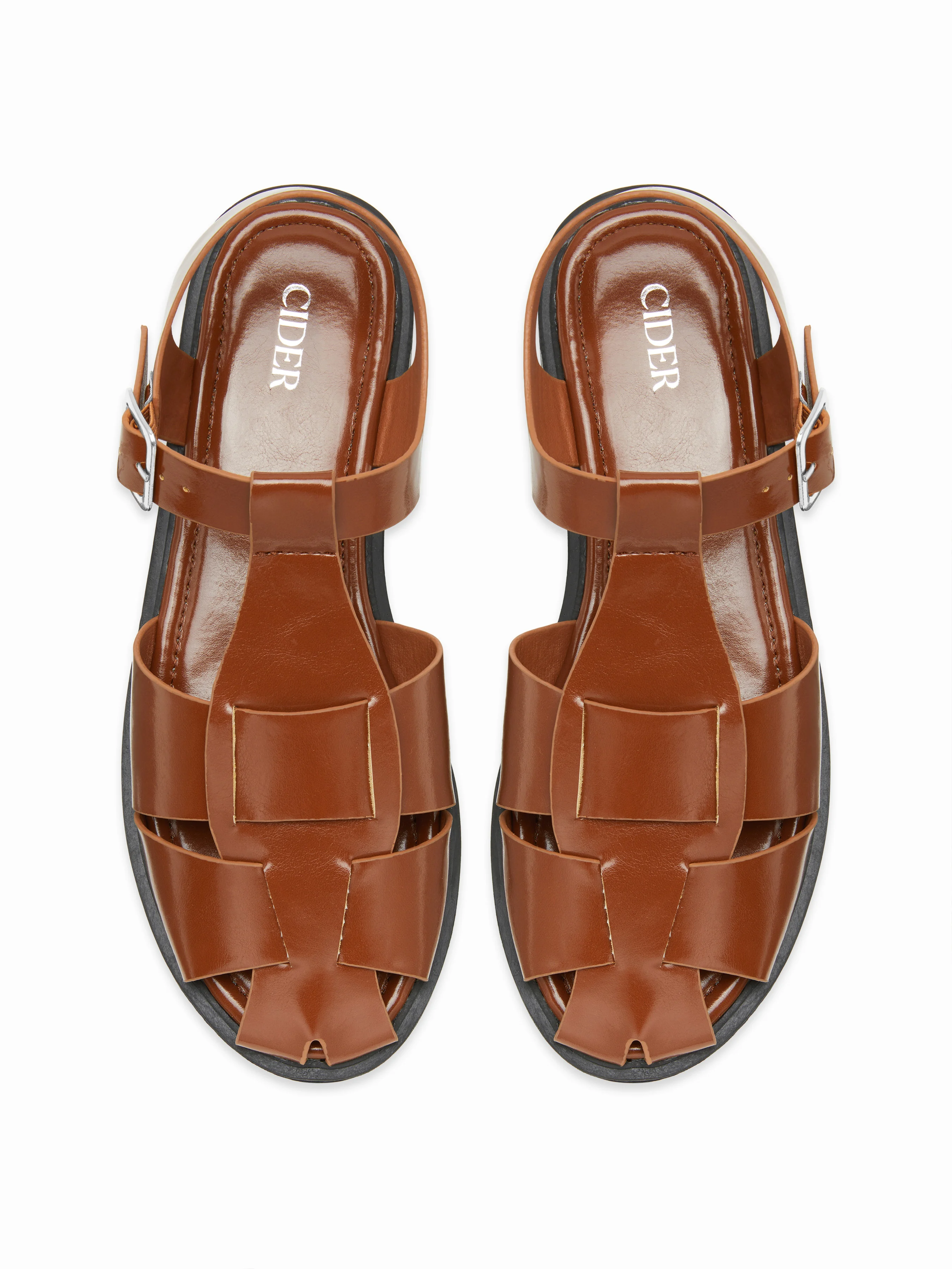 ADJUSTABLE STRAP SANDALS
